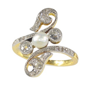 Love Entwined with History: The Belle Époque Engagement Ring
